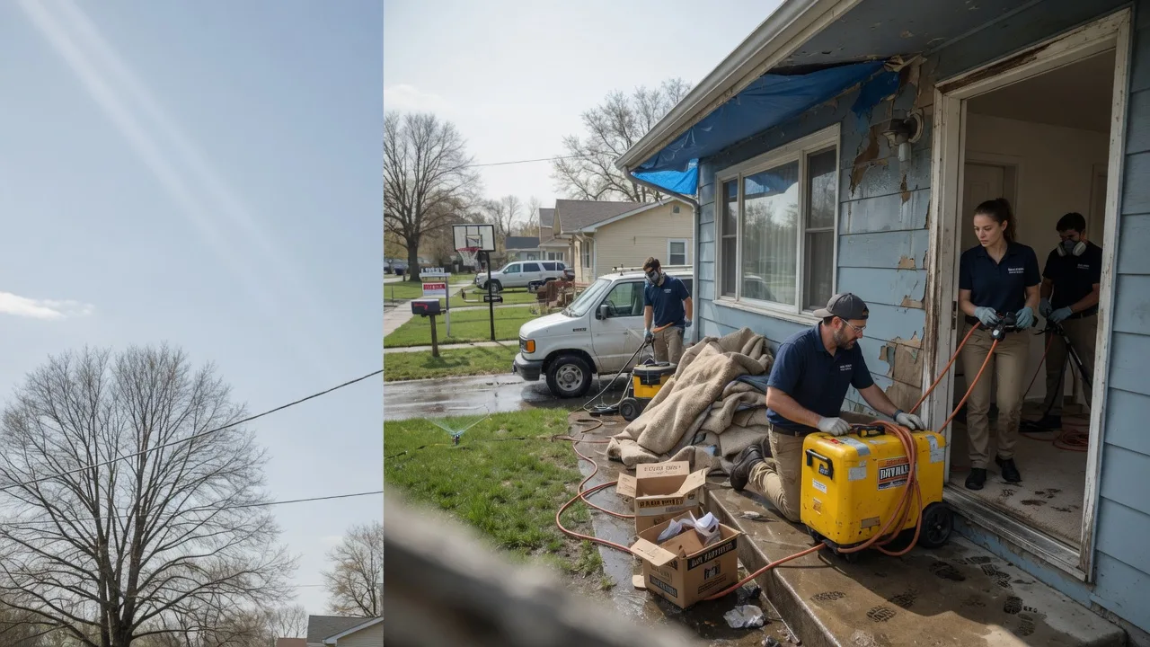 Basement Flood Cleanup in Starksboro, VT near me